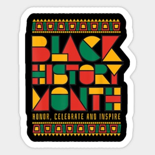 Black History Month, Black History Sticker